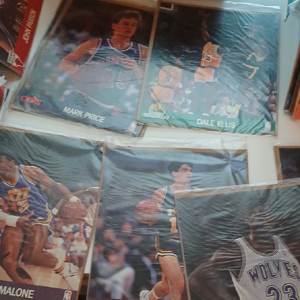 Vintage Basketball Trading Cards Collection